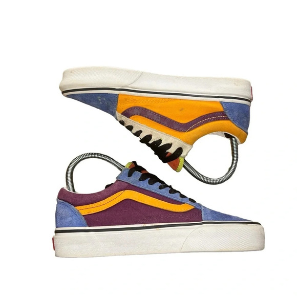Vans Old Skool 'Mix & Match - Grape Juice Bright Marigold' - Women's 5‎ - Picture 4 of 11